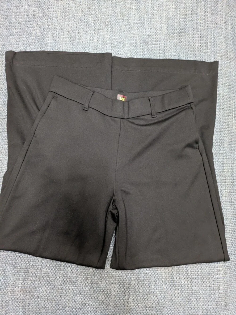 Lee Women's Black Pants with Branded Waist Label